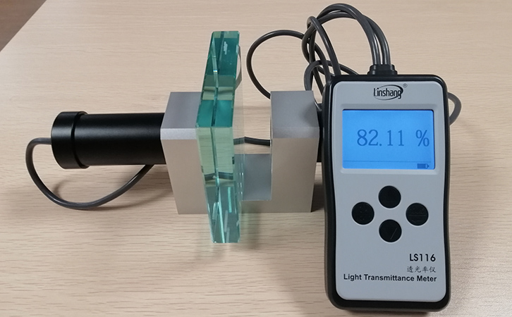 LS116透光率計(jì)檢測(cè)厚玻璃的透光率