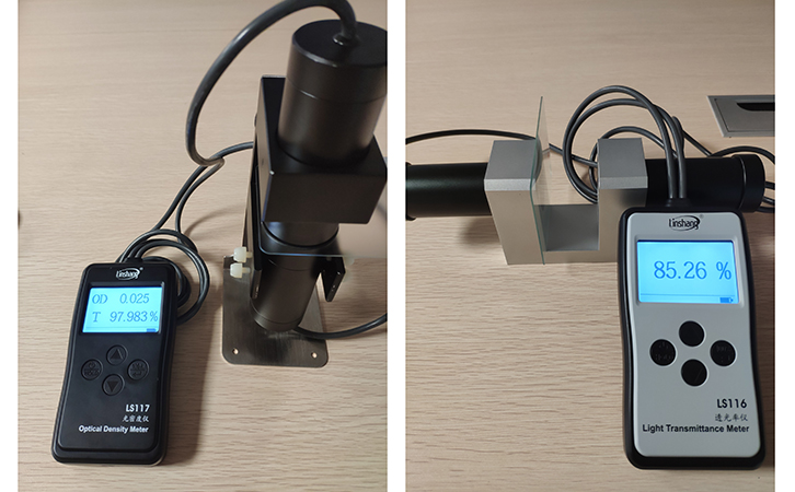 LS117透光率計檢測磨砂玻璃透光率 LS117透光率計檢測磨砂玻璃透光率